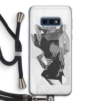 House: Samsung Galaxy S10e Transparant Hoesje met koord