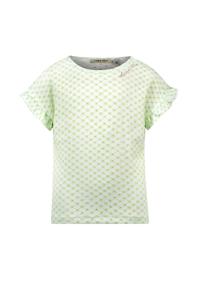 Like Flo Zomer shirt meisjes Mint groen - ruffel mouw - Emile
