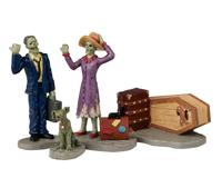 Going Our Way 12x5x20 cm 4st Halloween - Lemax