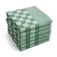 Byrklund Theedoek Clean & Tidy Groen - 6 stuks