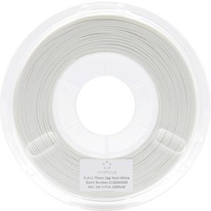 Renkforce RF-4738600 Filament PLA kunststof 1.75 mm 1000 g Wit (mat) 1 stuk(s)