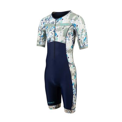 Zone3 Activate plus korte mouw trisuit Sand Storm heren XL