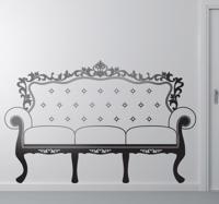 Sticker elegante sofa