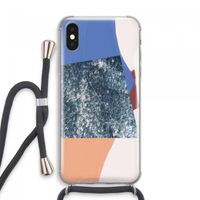 Billy: iPhone XS Max Transparant Hoesje met koord