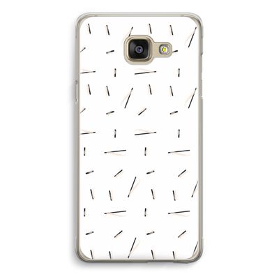 Hipster stripes: Samsung Galaxy A5 (2016) Transparant Hoesje