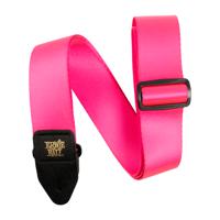 Ernie Ball Classic Jacquard Strap 5321 Neon Pink gitaarband