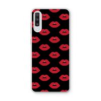 Lips: Samsung Galaxy A70 Transparant Hoesje