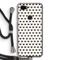 Hartjes: Pixel 3a Transparant Hoesje met koord
