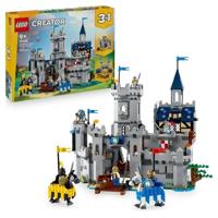 LEGO Creator 3 in 1 31168 Castello dei cavalieri medievali - Set di costruzioni per bambini dai 9 anni in su