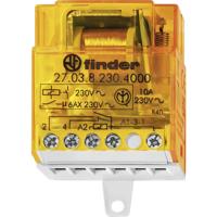 Finder 27.05.8.230.4000 Stroomstootschakelaar Inbouw 2x NO 230 V/AC 10 2300 VA 1 stuk(s)