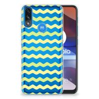 Motorola Moto E7/E7i Power | TPU bumper | Waves Yellow