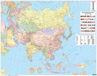 Wandkaart Asia Political & Physical | 154 x 121 cm | Freytag & Berndt Wandkaart Asia Political & Physical | 154 x 121 cm | Freytag & Berndt