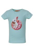 Someone Meisjes t-shirt - Mathilda-SG-02-A - Licht aqua blauw - thumbnail