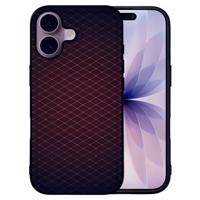 Apple iPhone 17 Back Cover Geruit Rood