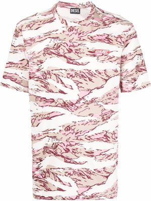 Diesel t-shirt à imprimé graphique - Blanc