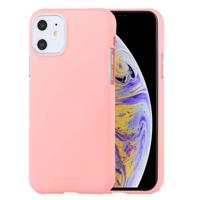 MERCURY GOOSPERY SOFE gevoel TPU schokbestendig en kras Case voor iPhone 11 (roze)
