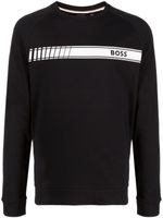 BOSS sweat Authentic en coton - Noir