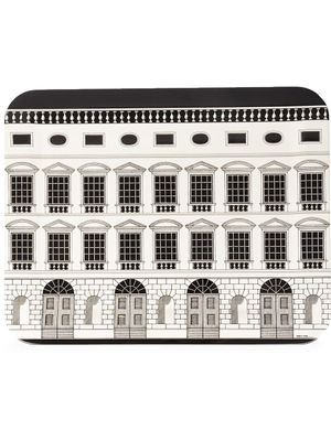 Fornasetti plateau imprimé - Noir