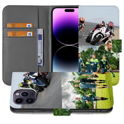 Book Case Hoesje Maken voor de iPhone 15 Pro Max | Eigen telefoonhoesje ontwerpen | Op maat gemaakt