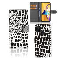 Samsung Galaxy M21 | M30s | Telefoonhoesje | Met pasjeshouder | Slangenprint