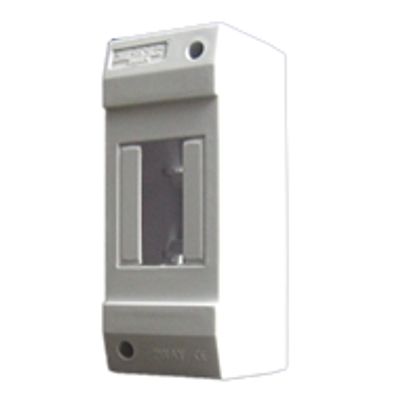 SEP -S2 opbouw 2 module kast met dinrail kleur grijs 130x52x60mm 2 modulen 36mm IP20