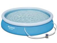 Bestway fastset zwembad 457x84cm + pomp