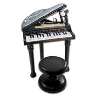 Bontempi Electronic Grand Piano with stool and microphone - thumbnail