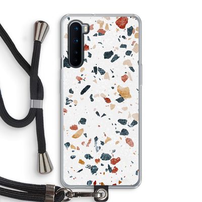 Terrazzo N°4: OnePlus Nord Transparant Hoesje met koord