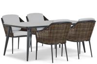 Coco Olivine/Vienna 180 cm dining tuinset 5-delig - thumbnail