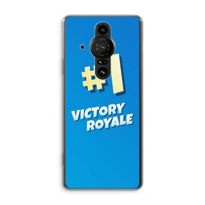 Victory Royale: Sony Xperia Pro-I Transparant Hoesje