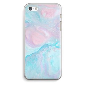 Fantasie pastel: iPhone 5 / 5S / SE Transparant Hoesje
