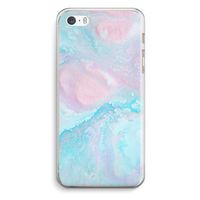 Fantasie pastel: iPhone 5 / 5S / SE Transparant Hoesje