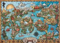 Ravensburger puzzel 1000 stukjes geheimzinnige Atlantis - thumbnail