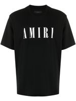 AMIRI t-shirt en coton à logo imprimé - Noir