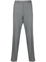 Zegna pantalon de costume chino à plis marqués - Gris