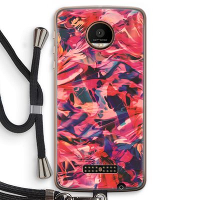 California: Motorola Moto Z Force Transparant Hoesje met koord