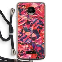 California: Motorola Moto Z Force Transparant Hoesje met koord