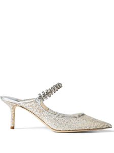 Jimmy Choo mules Bing 65 mm - Argent