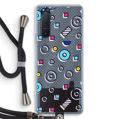 8-bit N°9: Sony Xperia 5 II Transparant Hoesje met koord