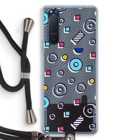 8-bit N°9: Sony Xperia 5 II Transparant Hoesje met koord