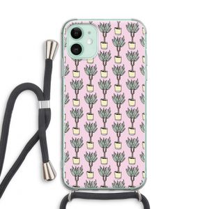 Boompje: iPhone 11 Transparant Hoesje met koord