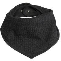 Trixie Bandana-slabbetje Diamond Anthracite 43 Cm Antraciet - thumbnail