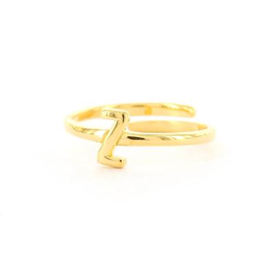 Imotionals Ring Letter Z Goud