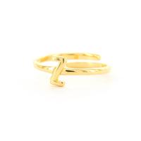 Imotionals Ring Letter Z Goud