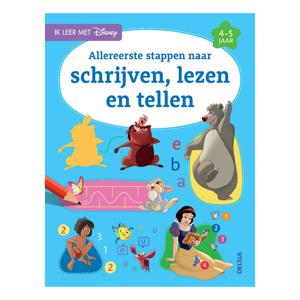 Deltas Disney ik leer met - schrijven, lezen en tellen (4-5 j.)