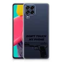 Samsung Galaxy M53 Silicone-hoesje Pistol DTMP - thumbnail