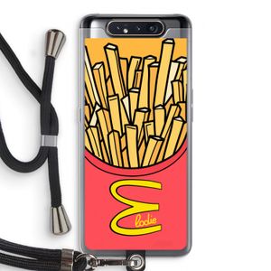 McElodie: Samsung Galaxy A80 Transparant Hoesje met koord