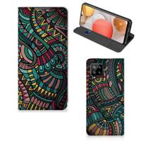 Samsung Galaxy A42 | Hoesje met Magneet | Aztec