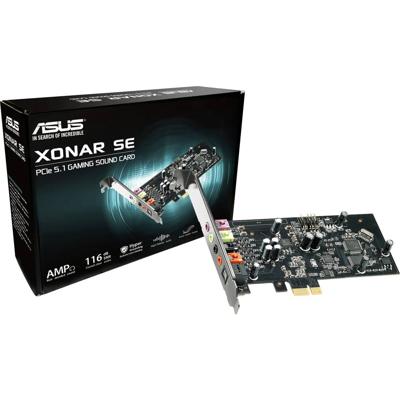 Asustek Computer Xonar SE 5.1 Interne geluidskaart PCIe Externe koptelefoonaansluitingen