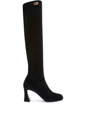 Giuseppe Zanotti cuissardes Teresee 85 mm - Noir